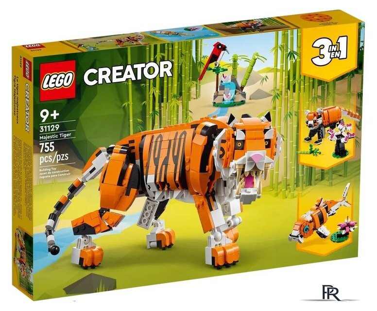 Конструктор LEGO Creator 31129 Величественный тигр - Изображение №1 — Интернет-магазин ПроЗаказ