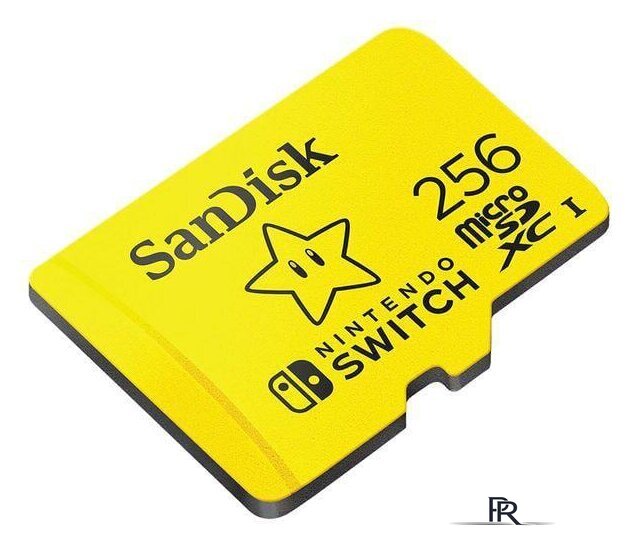 Карта памяти SanDisk Nintendo Switch Licensed Card Super Mario Edition microSDXC 256GB SDSQXAO-256G-GN3ZN - Изображение №2 — Интернет-магазин ПроЗаказ