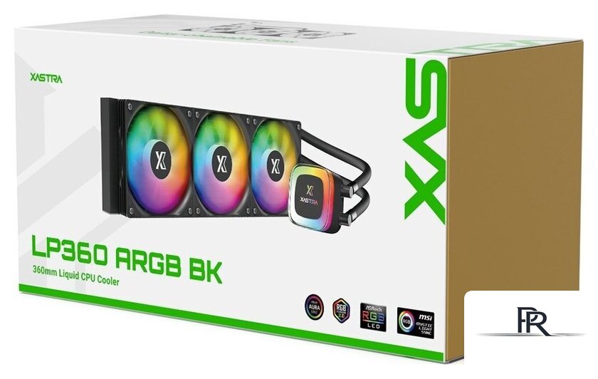 Система жидкостного охлаждения для процессора XASTRA LP360 ARGB BK - Изображение №9 — Интернет-магазин ПроЗаказ