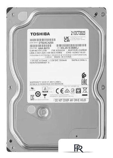 Жесткий диск Toshiba DT02ACA200 2TB - Изображение №1 — Интернет-магазин ПроЗаказ