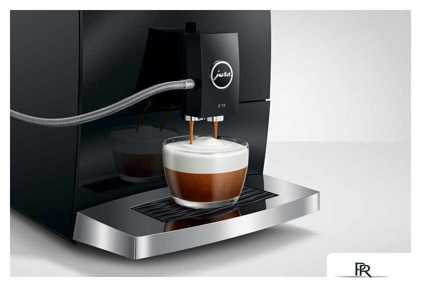 Кофемашина JURA C9 Piano Black EA 15753 (черный) - Изображение №7 — Интернет-магазин ПроЗаказ