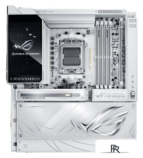 Материнская плата ASUS ROG Crosshair X870E Glacial - Изображение №1 — Интернет-магазин ПроЗаказ