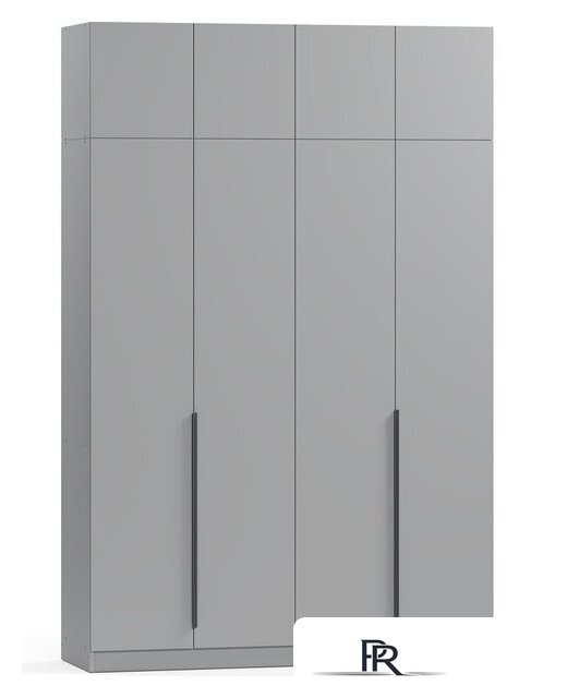 Шкаф распашной Soma Lord Black 160x240 (серый) - Изображение №1 — Интернет-магазин ПроЗаказ