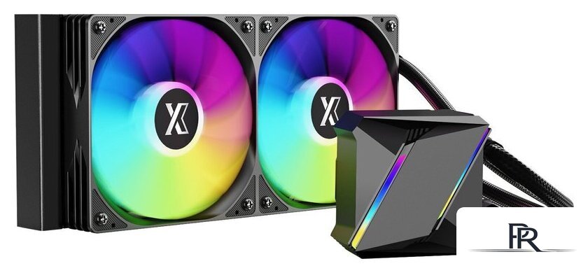 Система жидкостного охлаждения для процессора XASTRA LM240 ARGB BK - Изображение №1 — Интернет-магазин ПроЗаказ