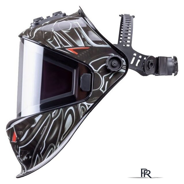 Сварочная маска FoxWeld Корунд Мега 5989 (черный) - Изображение №2 — Интернет-магазин ПроЗаказ