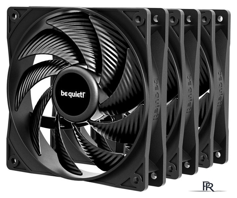 Комплект вентиляторов для корпуса be quiet! Pure Wings 3 120mm PWM HS BL140 - Изображение №1 — Интернет-магазин ПроЗаказ