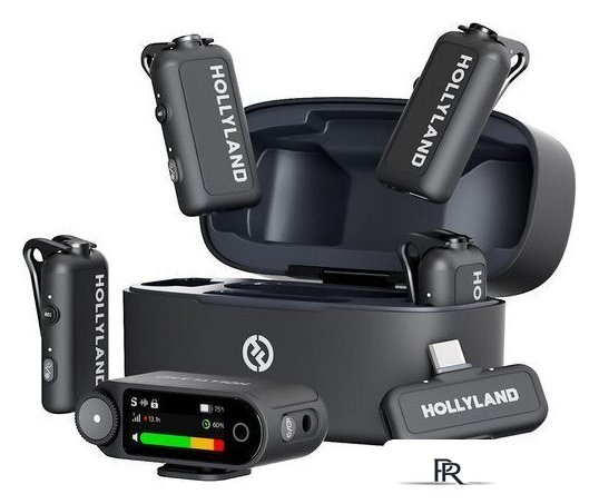 Радиосистема Hollyland LARK MAX 2 Combo 4-Person Version - Изображение №1 — Интернет-магазин ПроЗаказ