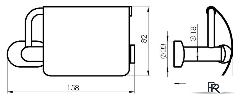 Набор для туалета Rubineta Este 670117 (хром) - Изображение №7 — Интернет-магазин ПроЗаказ