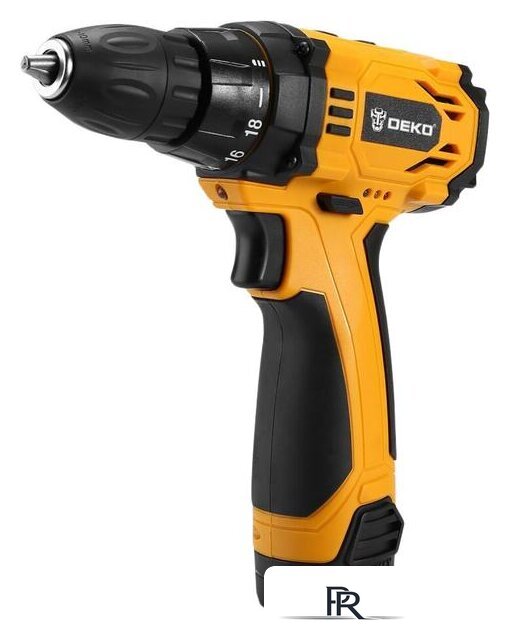  Deko SET 063-4107 (шуруповерт, винтоверт, 2 АКБ, кейс) - Изображение №3 — Интернет-магазин ПроЗаказ