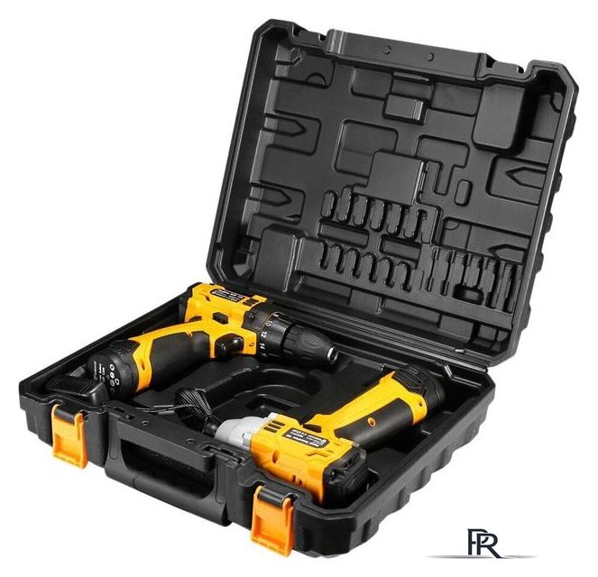  Deko SET 063-4107 (шуруповерт, винтоверт, 2 АКБ, кейс) - Изображение №5 — Интернет-магазин ПроЗаказ