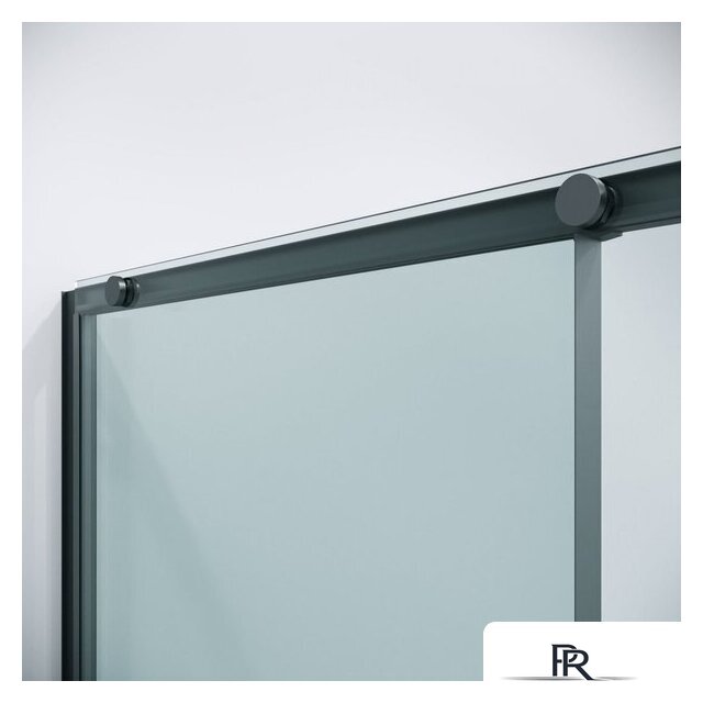 Душевая дверь Niagara Nova NG-34-12AGR 120x195 (графит/прозрачное стекло) - Изображение №4 — Интернет-магазин ПроЗаказ