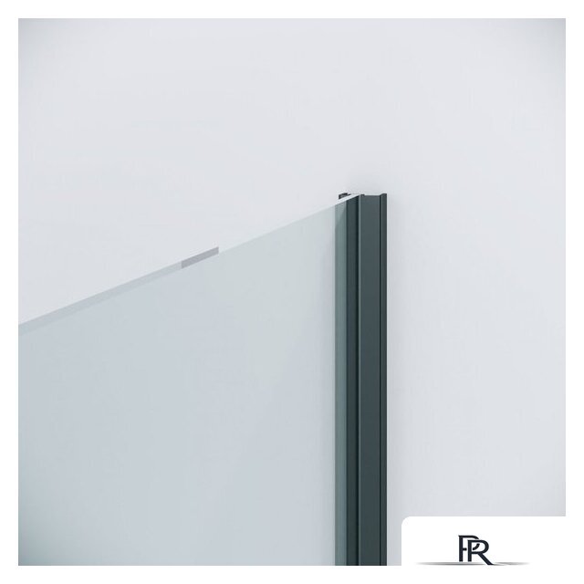 Душевая дверь Niagara Nova NG-34-12AGR 120x195 (графит/прозрачное стекло) - Изображение №3 — Интернет-магазин ПроЗаказ