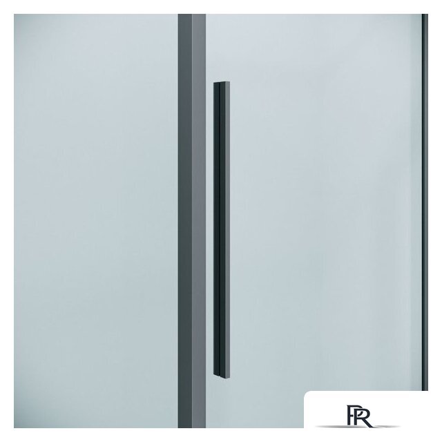 Душевая дверь Niagara Nova NG-34-12AGR 120x195 (графит/прозрачное стекло) - Изображение №2 — Интернет-магазин ПроЗаказ