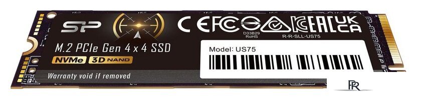 SSD Silicon-Power US75 2TB SP02KGBP44US7505 - Изображение №3 — Интернет-магазин ПроЗаказ