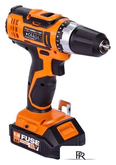 Дрель-шуруповерт Villager Fuse VLN 3220 2BSC 056357 (с 2-мя АКБ, кейс, оснастка) - Изображение №7 — Интернет-магазин ПроЗаказ