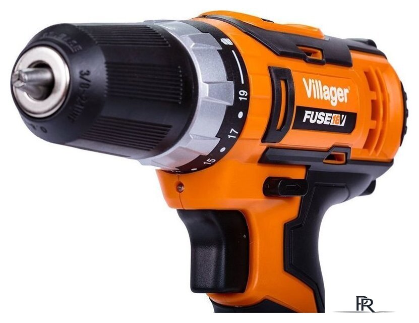 Дрель-шуруповерт Villager Fuse VLN 3220 2BSC 056357 (с 2-мя АКБ, кейс, оснастка) - Изображение №10 — Интернет-магазин ПроЗаказ