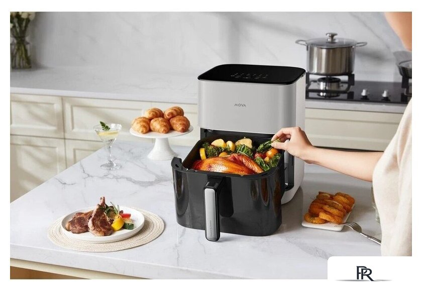 Аэрогриль (аэрофритюрница) Mova AeroChef FD10s Pro (белый) - Изображение №19 — Интернет-магазин ПроЗаказ