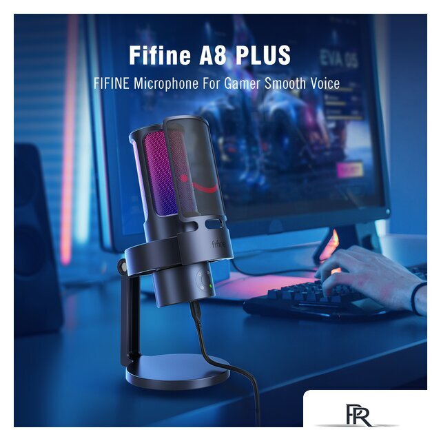 Проводной микрофон FIFINE A8 Plus - Изображение №2 — Интернет-магазин ПроЗаказ