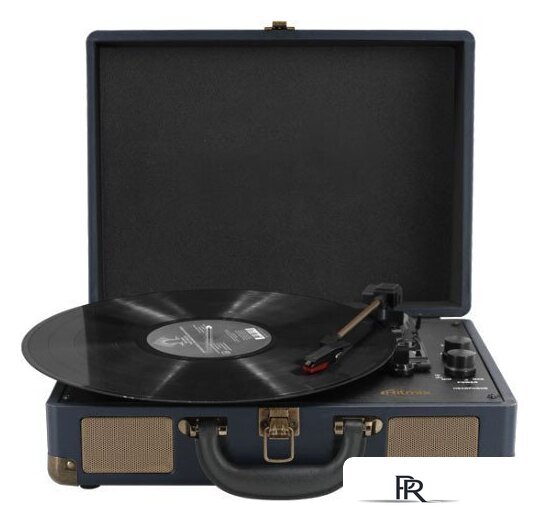 Виниловый проигрыватель Ritmix LP-160B (темно-синий) - Изображение №1 — Интернет-магазин ПроЗаказ