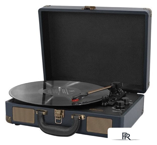 Виниловый проигрыватель Ritmix LP-160B (темно-синий) - Изображение №2 — Интернет-магазин ПроЗаказ