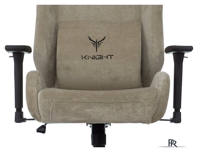 Игровое (геймерское) кресло Knight N1 Fabric Light-21 (бежевый) - Изображение №6 — Интернет-магазин ПроЗаказ