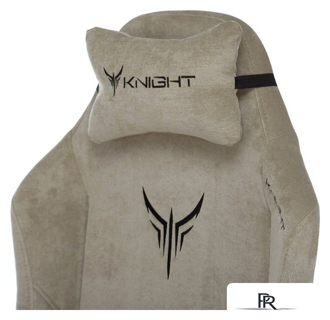 Игровое (геймерское) кресло Knight N1 Fabric Light-21 (бежевый) - Изображение №8 — Интернет-магазин ПроЗаказ