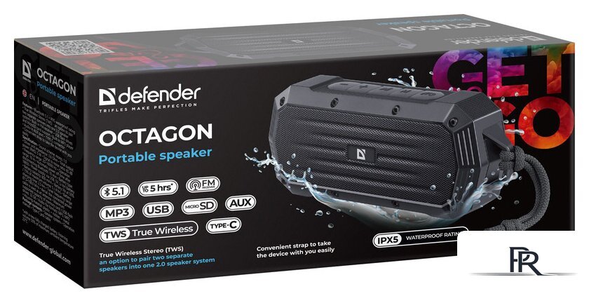 Беспроводная колонка Defender Octagon - Изображение №8 — Интернет-магазин ПроЗаказ