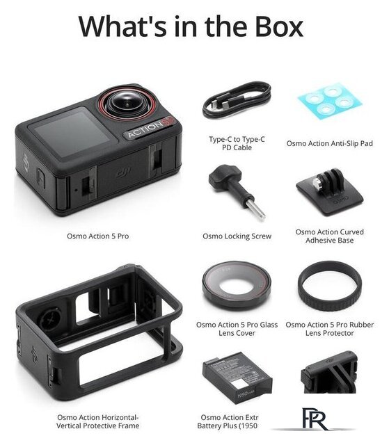 Экшен-камера DJI Osmo Action 5 Pro Adventure Combo - Изображение №14 — Интернет-магазин ПроЗаказ