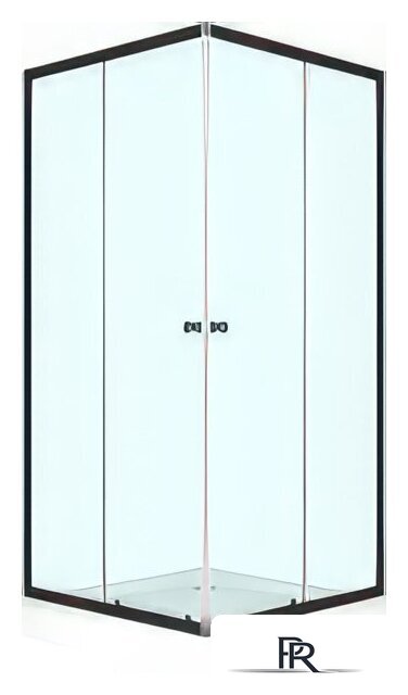 Душевой уголок Domani-Spa Delight Cube Grapfite (сатин/матированное стекло) - Изображение №1 — Интернет-магазин ПроЗаказ