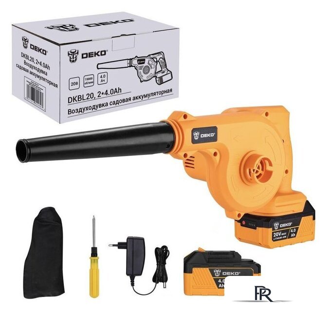 Ручная воздуходувка Deko DKBL20 086-2010 (с 2-мя АКБ) - Изображение №1 — Интернет-магазин ПроЗаказ