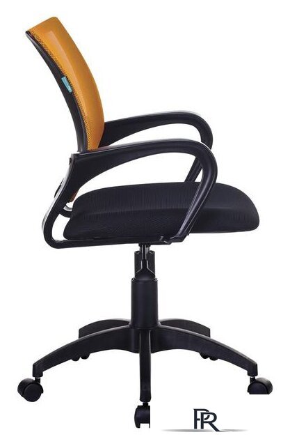 Офисное кресло Бюрократ CH-695NLT (черный/оранжевый) - Изображение №3 — Интернет-магазин ПроЗаказ