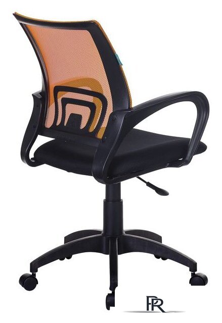 Офисное кресло Бюрократ CH-695NLT (черный/оранжевый) - Изображение №4 — Интернет-магазин ПроЗаказ
