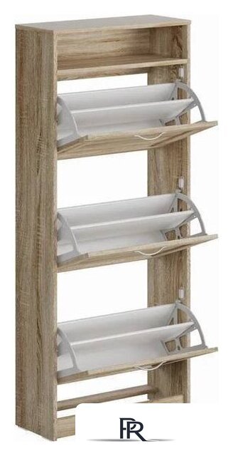 Тумба для обуви Mio Tesoro Сириус 143х60 2.02.10.440.3 (сонома) - Изображение №2 — Интернет-магазин ПроЗаказ