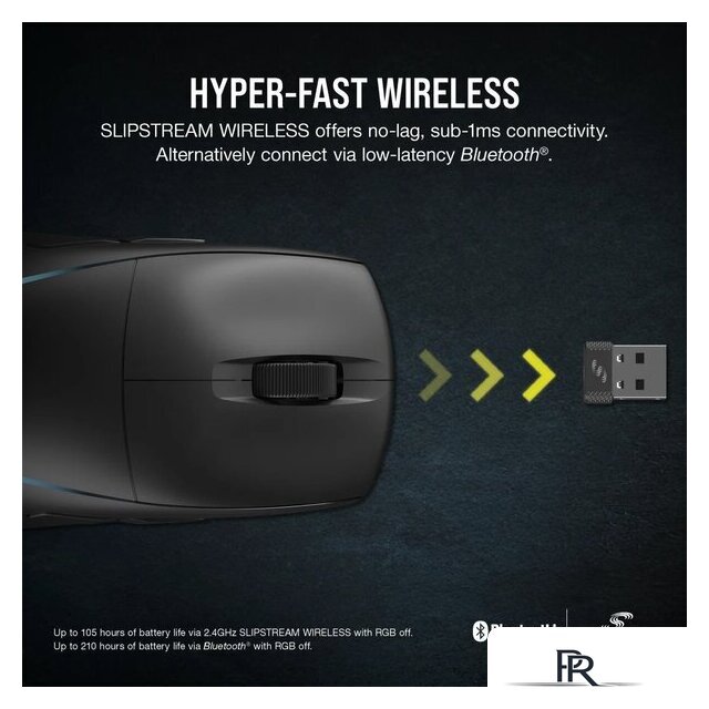 Игровая мышь Corsair M75 Wireless RGB - Изображение №7 — Интернет-магазин ПроЗаказ
