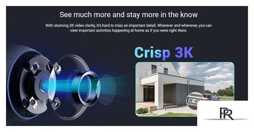 IP-камера Ezviz H3 3K CS-H3-R100-1J5WKFL (2.8 мм) - Изображение №3 — Интернет-магазин ПроЗаказ