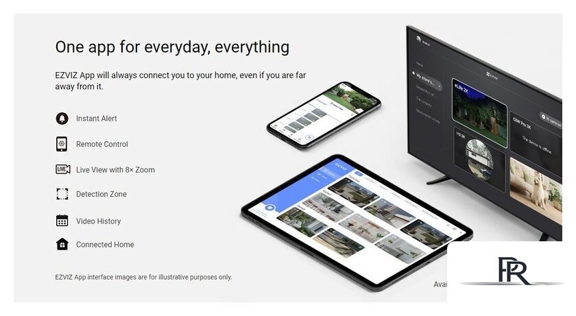 IP-камера Ezviz H3 3K CS-H3-R100-1J5WKFL (2.8 мм) - Изображение №12 — Интернет-магазин ПроЗаказ