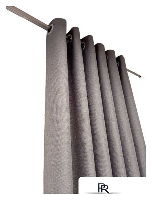 Штора Модный текстиль 06L1 112MT6670M28 (250x210, средне серый) - Изображение №1 — Интернет-магазин ПроЗаказ