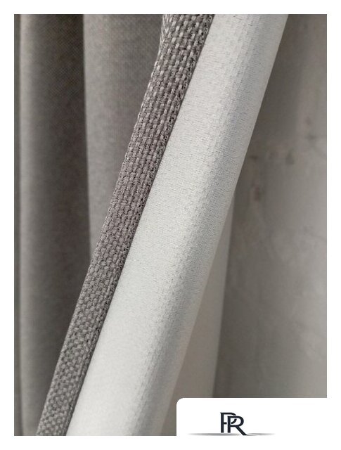 Штора Модный текстиль 06L1 112MT6670M28 (250x210, средне серый) - Изображение №5 — Интернет-магазин ПроЗаказ