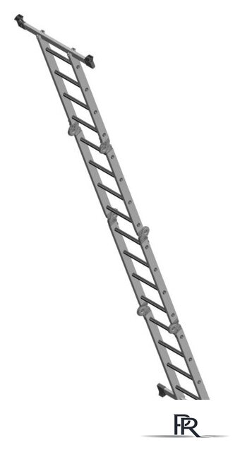 Лестница-трансформер Новая высота NV 132 многофункциональная 4x4 ступени - Изображение №3 — Интернет-магазин ПроЗаказ