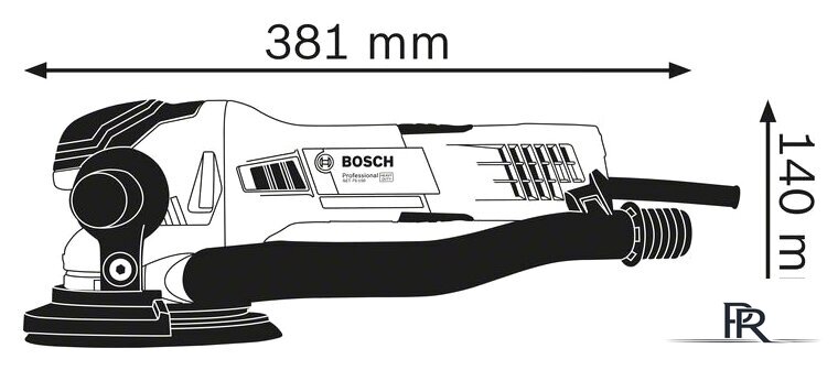 Эксцентриковая шлифмашина Bosch GET 75-150 Professional 0601257100 - Изображение №5 — Интернет-магазин ПроЗаказ