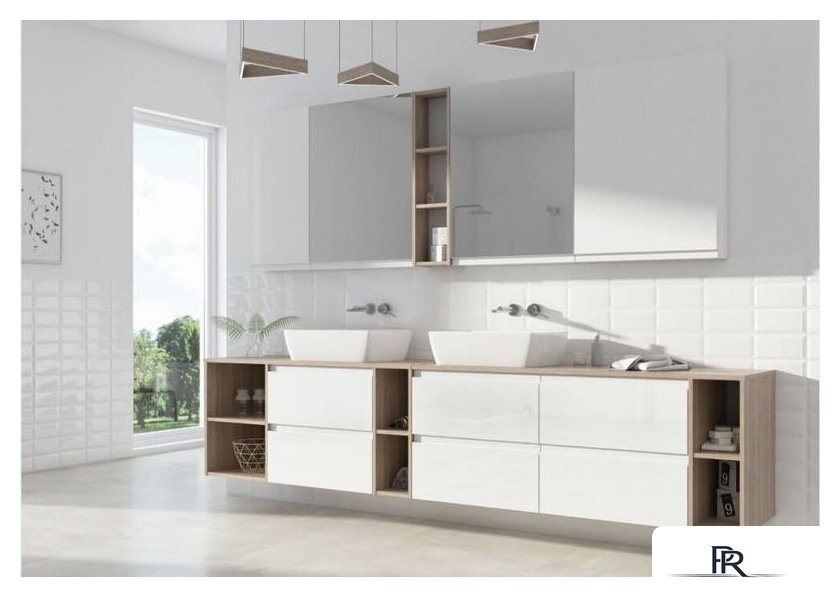  Cersanit Тумба Moduo 60 SZ-MOD60-BL/Wh под умывальник - Изображение №2 — Интернет-магазин ПроЗаказ