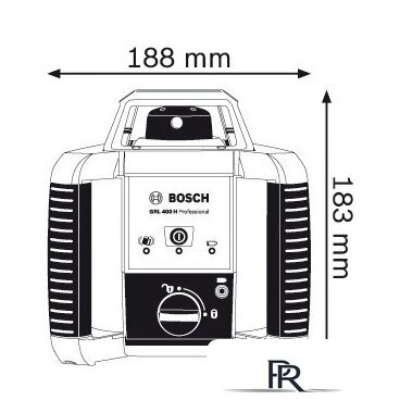 Лазерный нивелир Bosch GRL 400 H Professional [0601061800] - Изображение №3 — Интернет-магазин ПроЗаказ