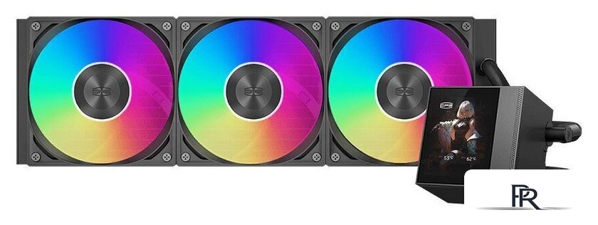 Система жидкостного охлаждения для процессора PCCooler DC360 Pro ARGB Display (черный) - Изображение №1 — Интернет-магазин ПроЗаказ