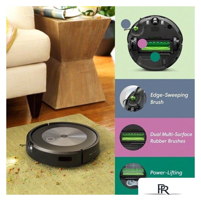 Робот-пылесос iRobot Roomba j7 - Изображение №6 — Интернет-магазин ПроЗаказ
