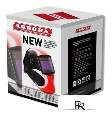 Сварочная маска Aurora Sun-7 (черный/белый/красный) - Изображение №5 — Интернет-магазин ПроЗаказ