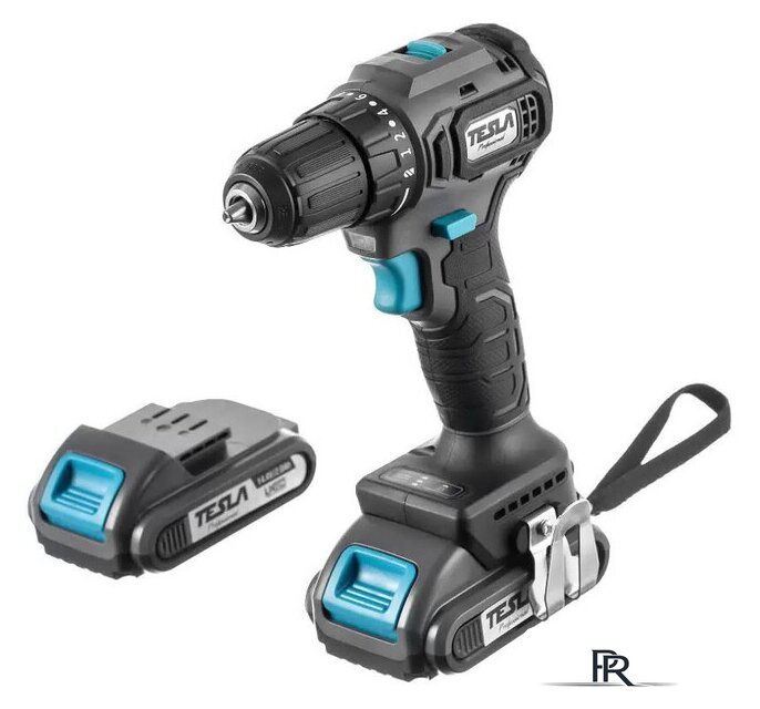 Дрель-шуруповерт Tesla TCD14BL 840368 (с 2-мя АКБ, кейс) - Изображение №1 — Интернет-магазин ПроЗаказ