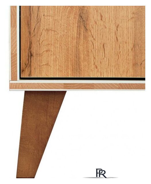 Тумба Неман мебель Сканди МН-036-28 (дуб вотан-белый) - Изображение №3 — Интернет-магазин ПроЗаказ