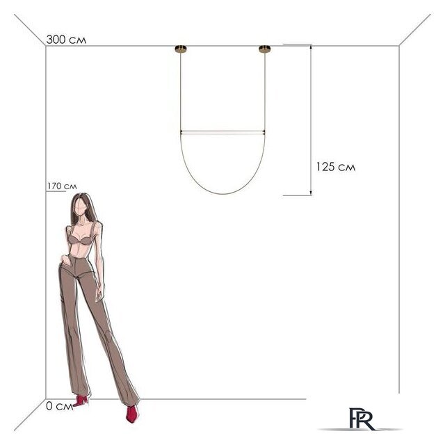 Подвесная люстра LOFT IT Liana 10221/1250 - Изображение №8 — Интернет-магазин ПроЗаказ