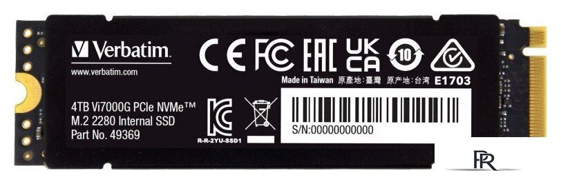 SSD Verbatim Vi7000G 4TB 49369 - Изображение №1 — Интернет-магазин ПроЗаказ