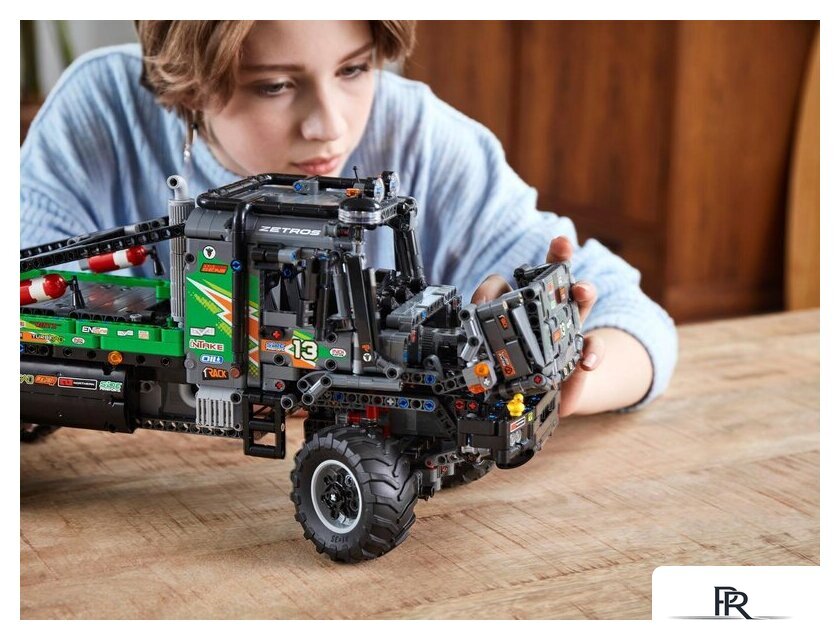Конструктор LEGO Technic 42129 Полноприводный грузовик Mercedes-Benz Zetros - Изображение №26 — Интернет-магазин ПроЗаказ